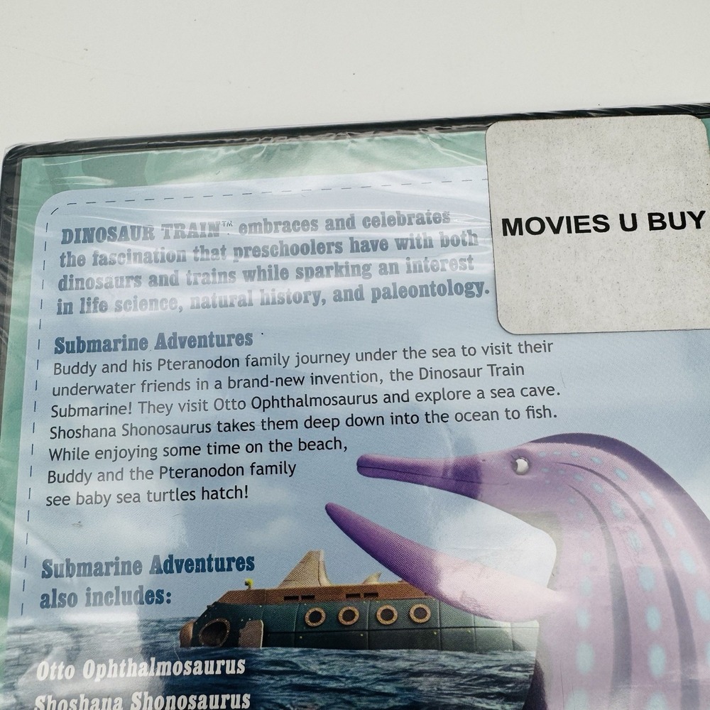 Dinosaur Train Submarine Adventures DVD PBS Kids NEW NIB - Picture 5 of 10